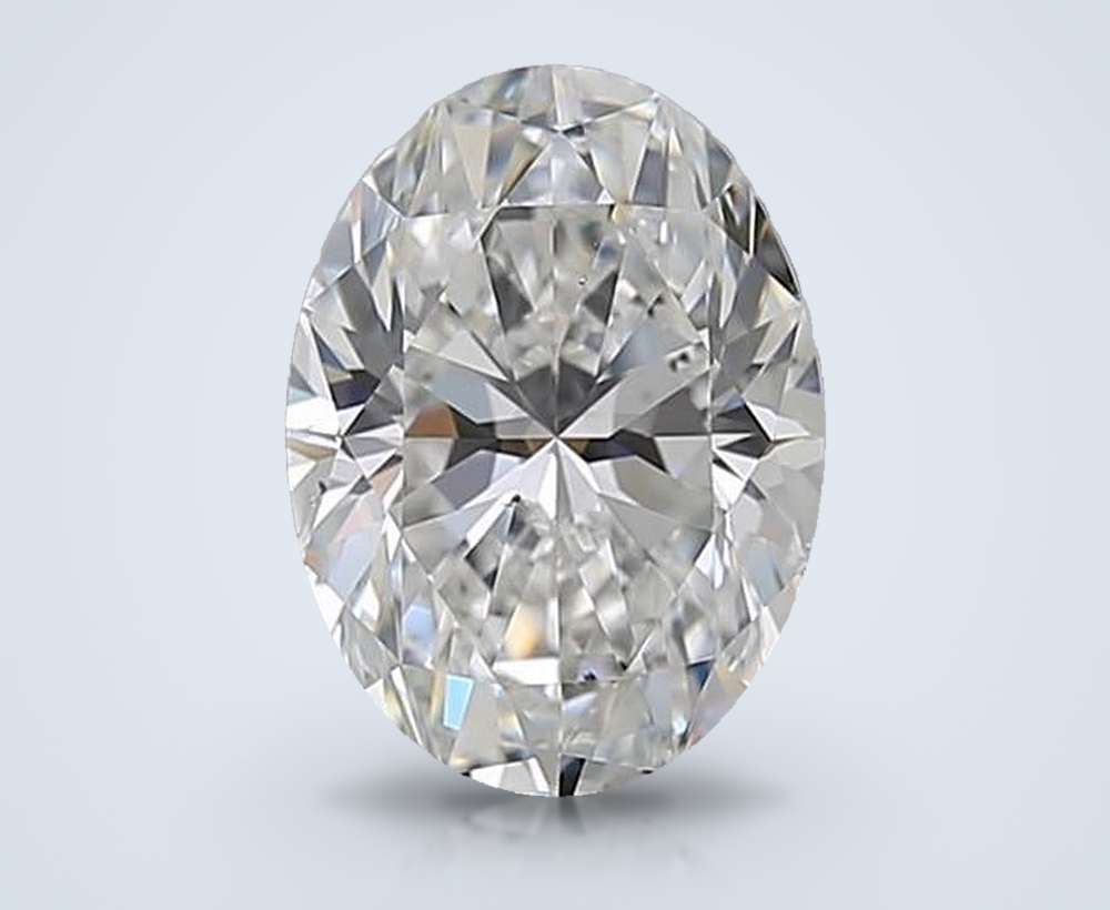 2.50 Carat Oval Natural Diamond