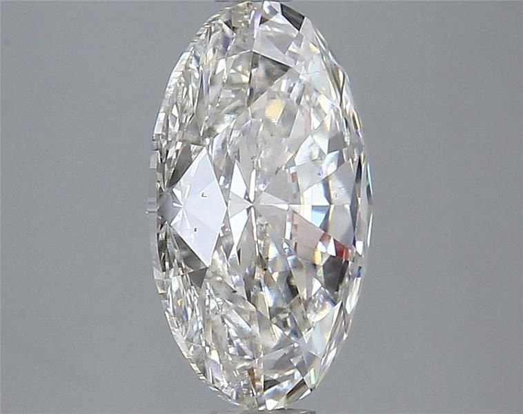 3.08ct H SI1 Rare Carat Ideal Cut Oval Lab Grown Diamond