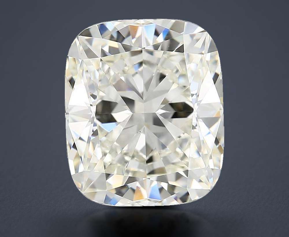 3.21 Carat Cushion Natural Diamond