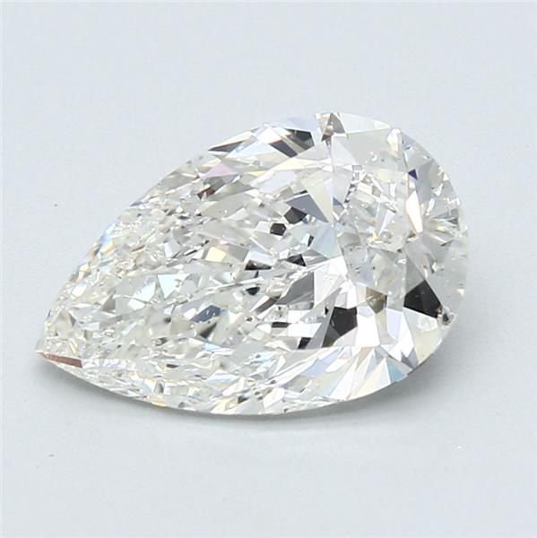 2.51ct H SI2 Very Good Cut Pear Diamond