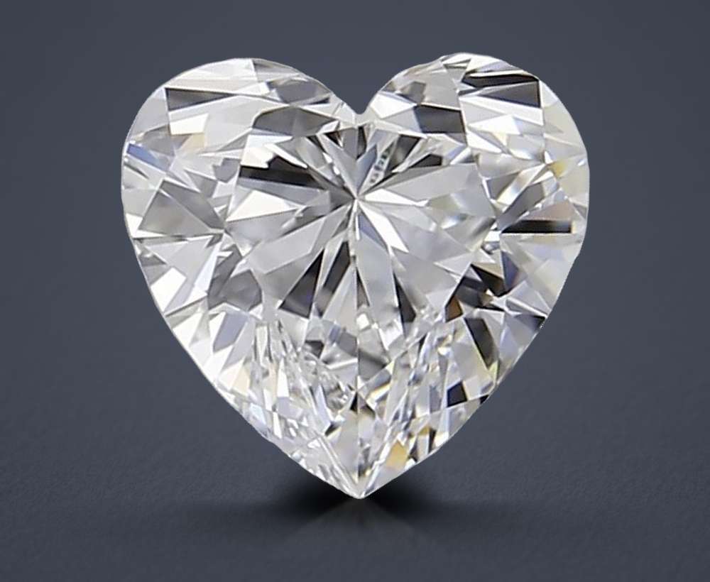 0.71 Carat Heart Lab Diamond