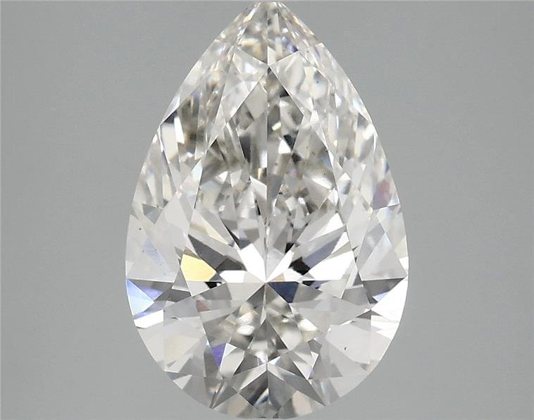 2.80 Carat Pear Lab Diamond