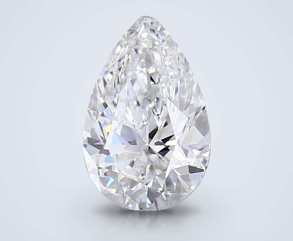1.61 Carat Pear Lab Diamond