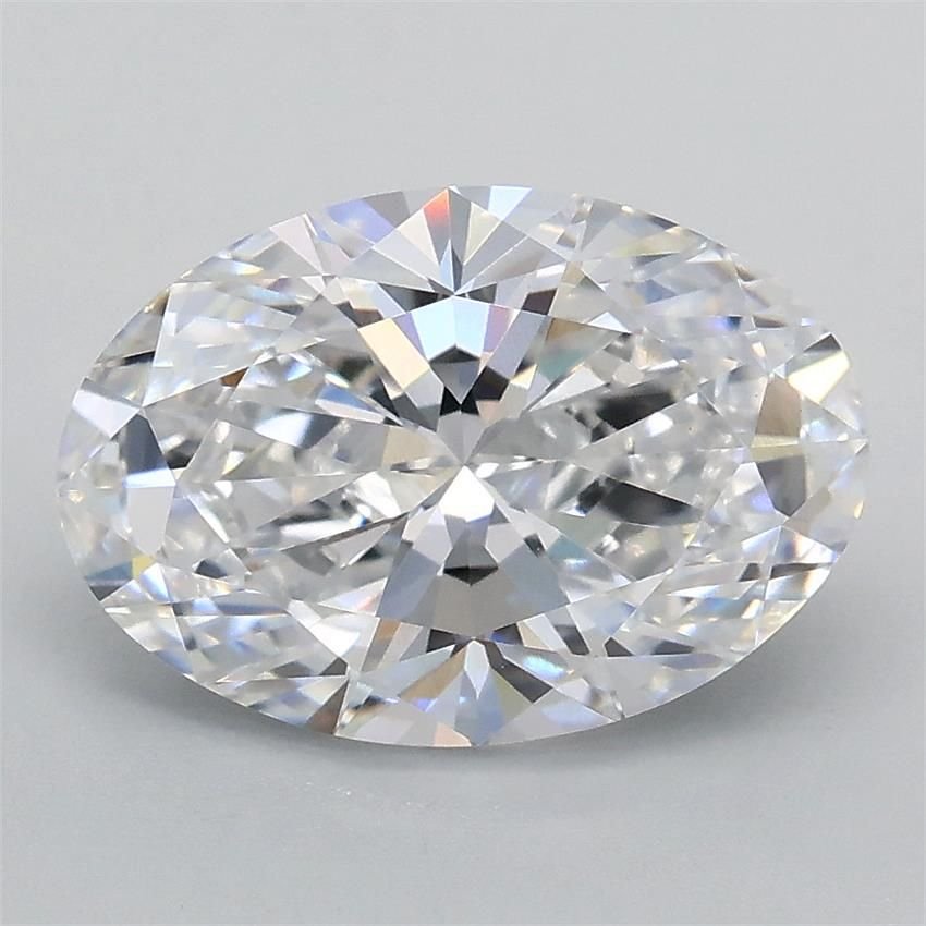 2.09ct D VS1 Rare Carat Ideal Cut Oval Lab Grown Diamond
