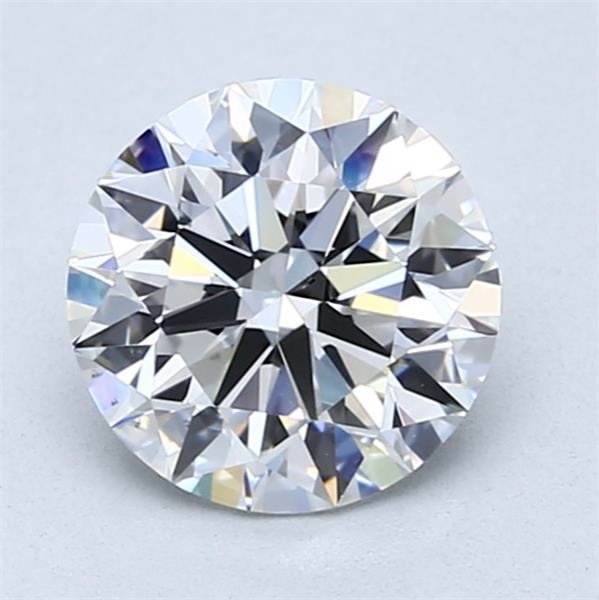 1.81ct F VS2 Rare Carat Ideal Cut Round Diamond