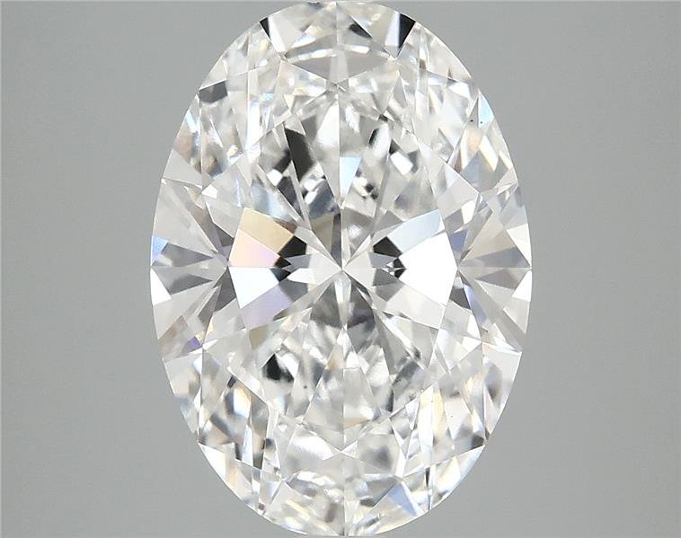 3.93 Carat Oval Lab Diamond
