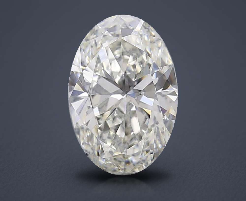 0.65 Carat Oval Lab Diamond