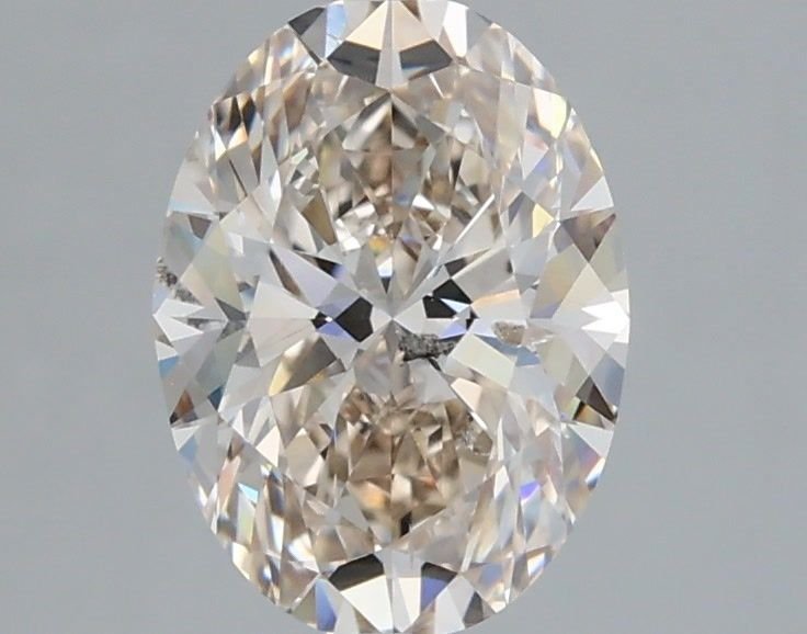 1.51ct K SI2 Rare Carat Ideal Cut Oval Diamond