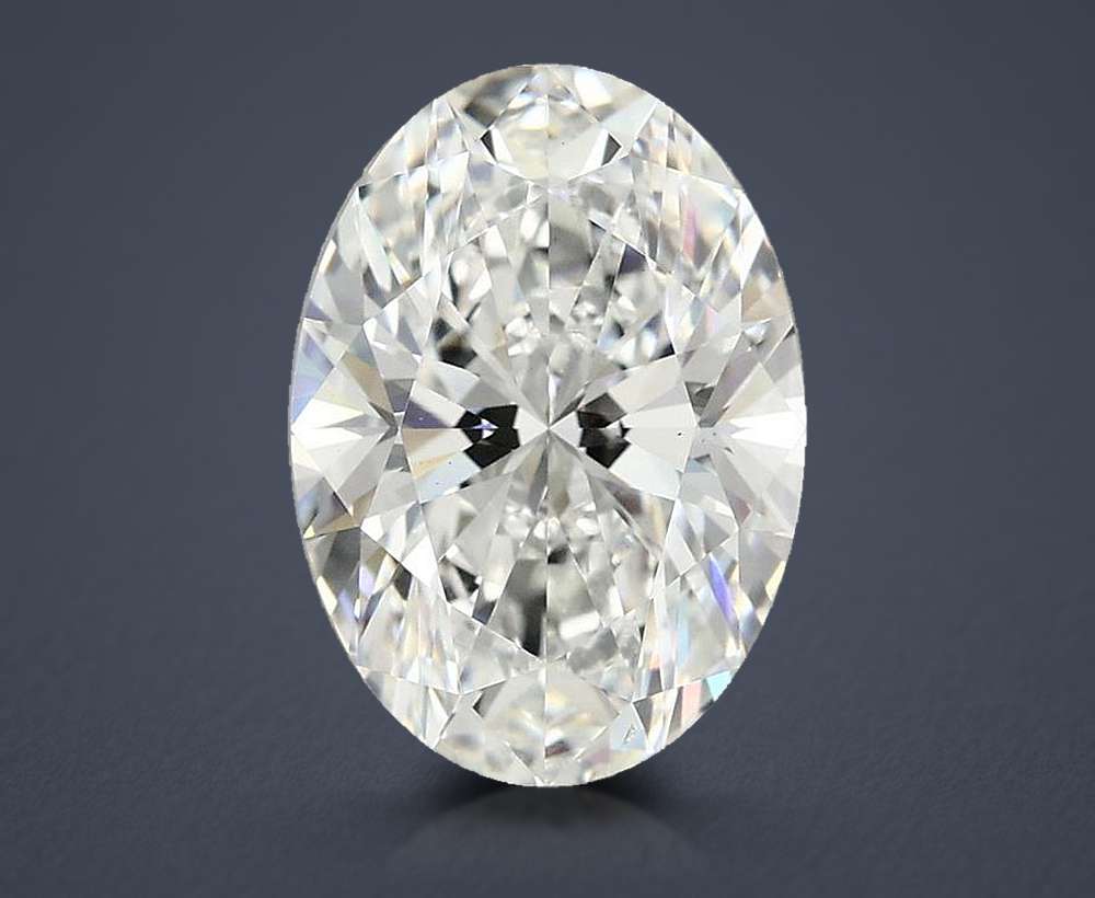 3.06 Carat Oval Lab Diamond