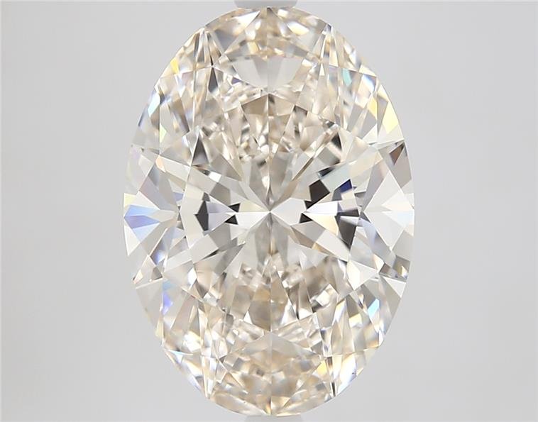 4.07ct K VS1 Rare Carat Ideal Cut Oval Diamond