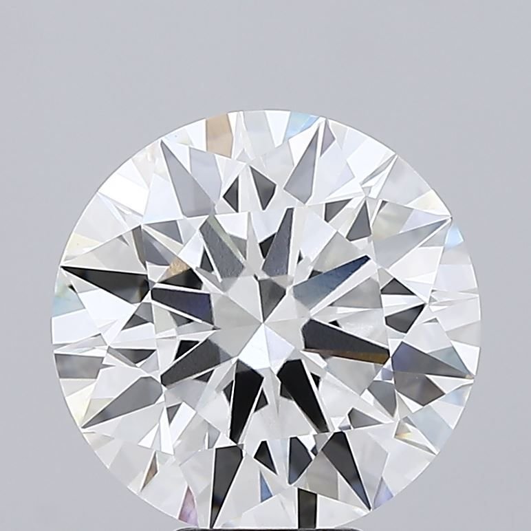 7.08 Carat Round Lab Diamond