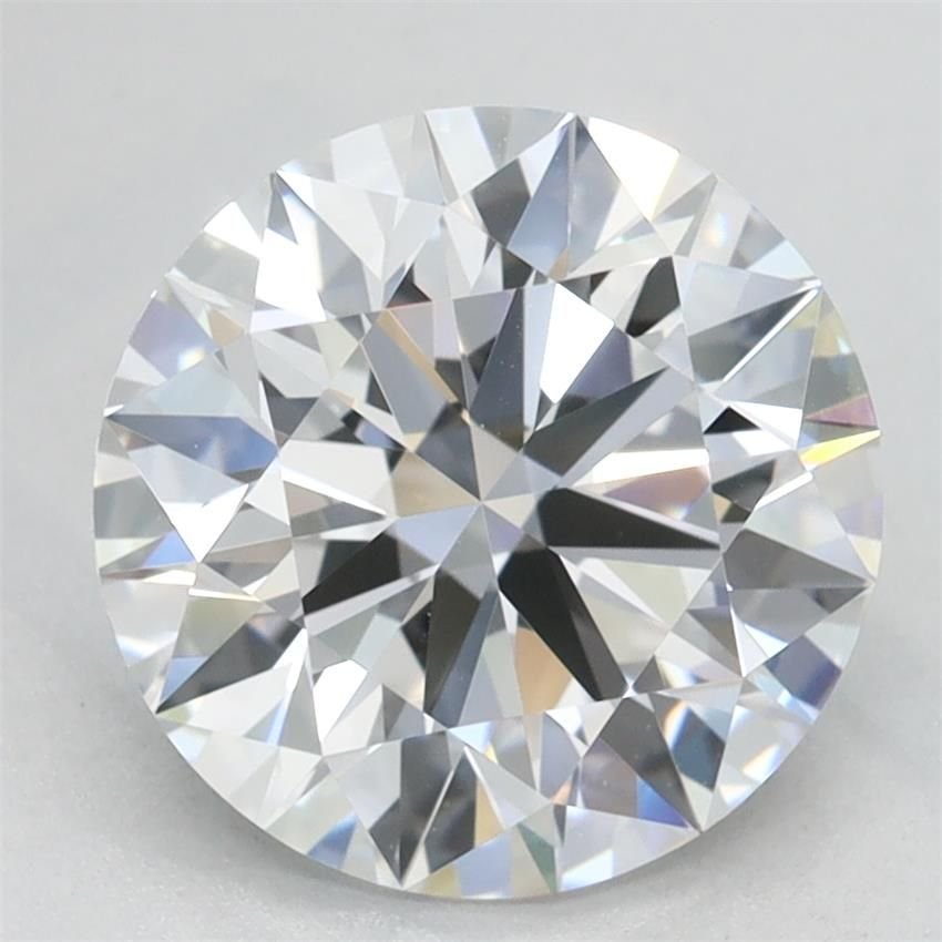 2.58ct D VVS1 Rare Carat Ideal Cut Round Lab Grown Diamond
