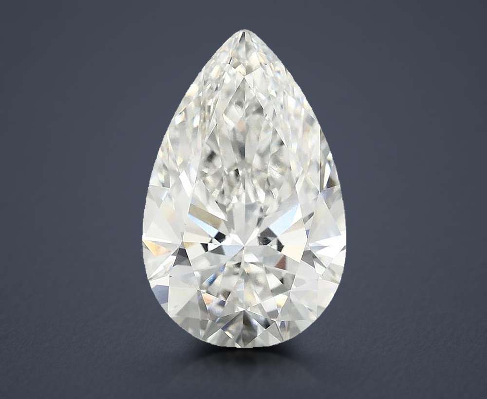 6.10 Carat Pear Lab Diamond