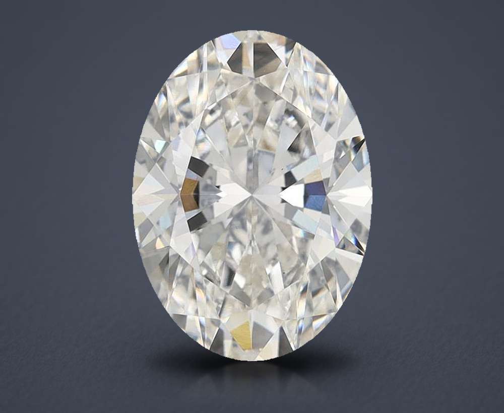 2.80 Carat Oval Lab Diamond