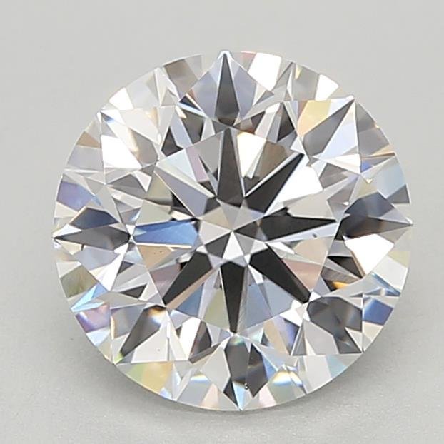 3.02ct E VS2 Rare Carat Ideal Cut Round Lab Grown Diamond