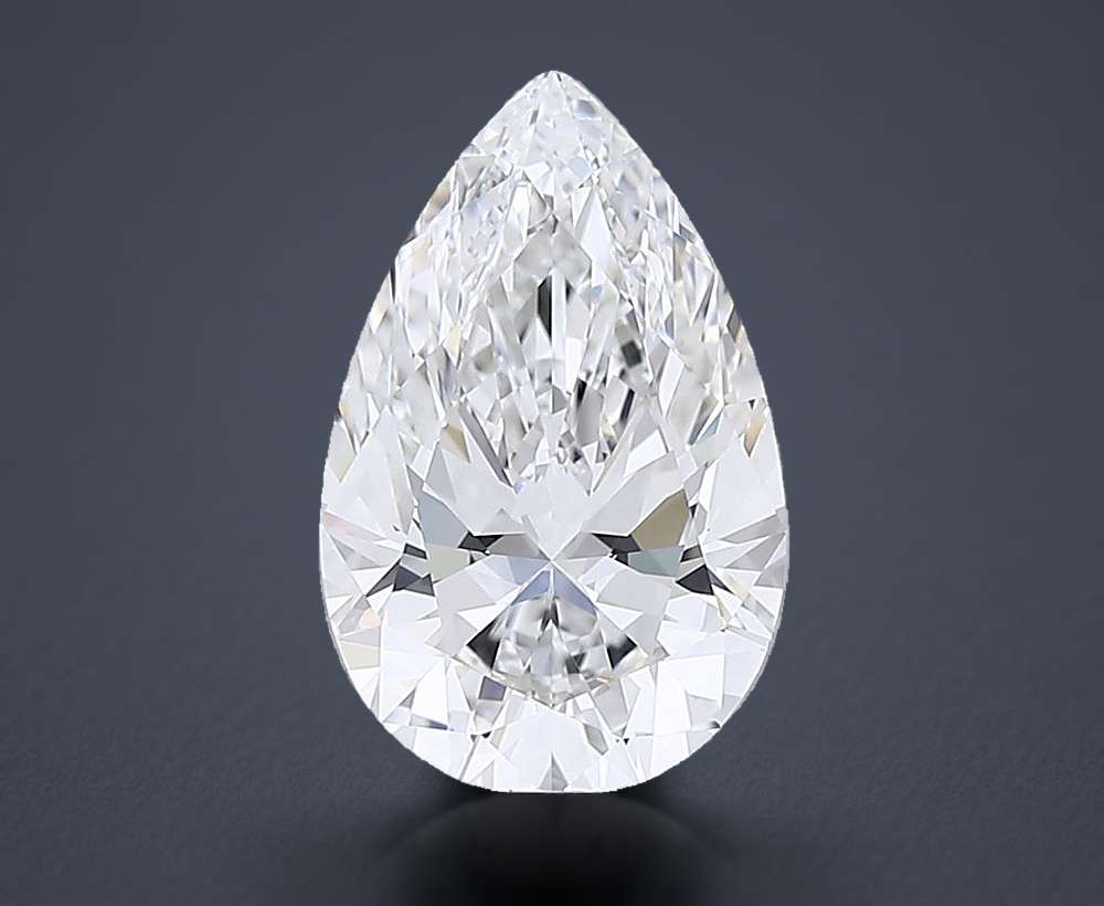 3.07 Carat Pear Lab Diamond