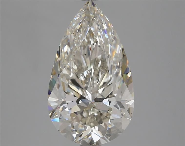 5.00ct I VS2 Good Cut Pear Lab Grown Diamond