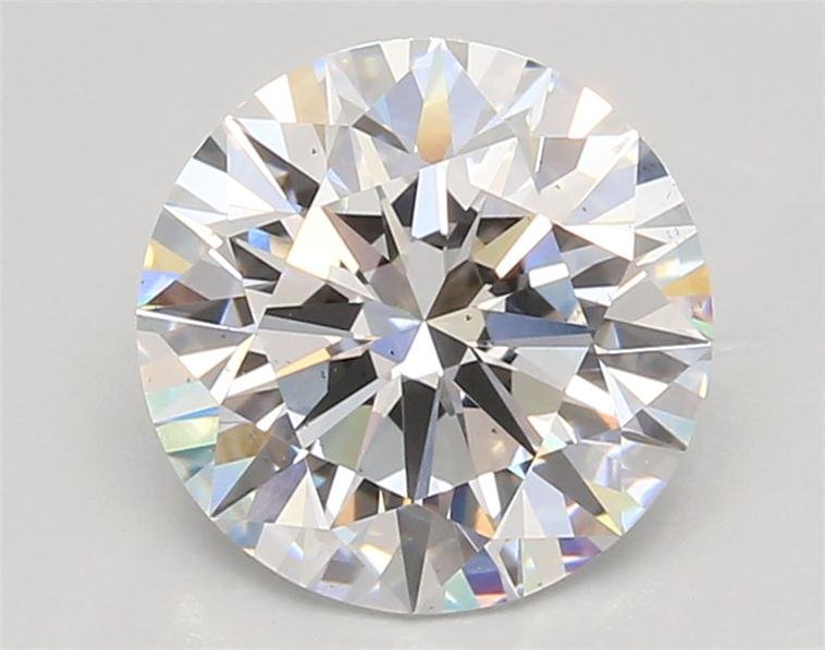 2.85ct D VS2 Rare Carat Ideal Cut Round Lab Grown Diamond