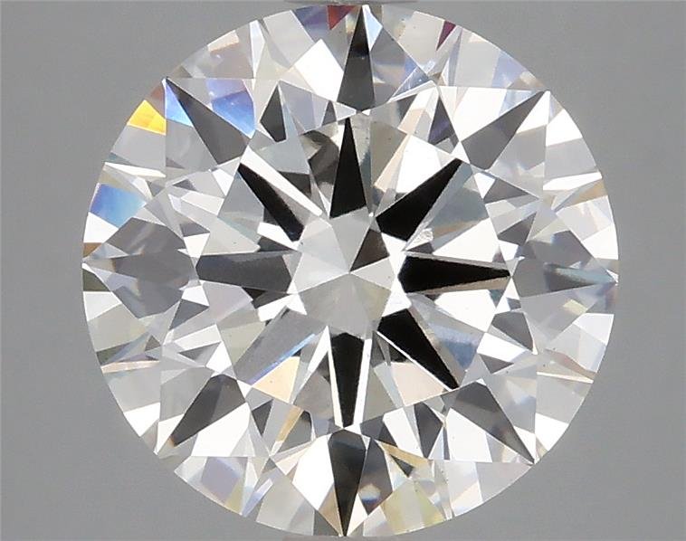 4.08ct H VS1 Rare Carat Ideal Cut Round Lab Grown Diamond