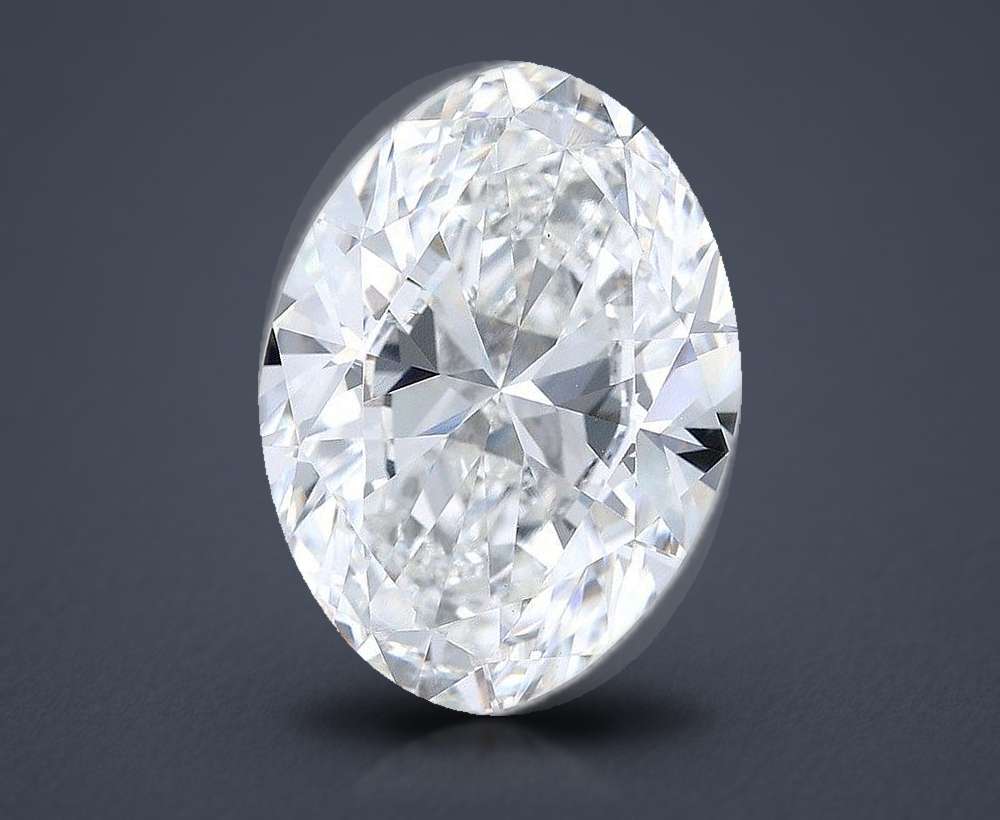 9.59 Carat Oval Lab Diamond