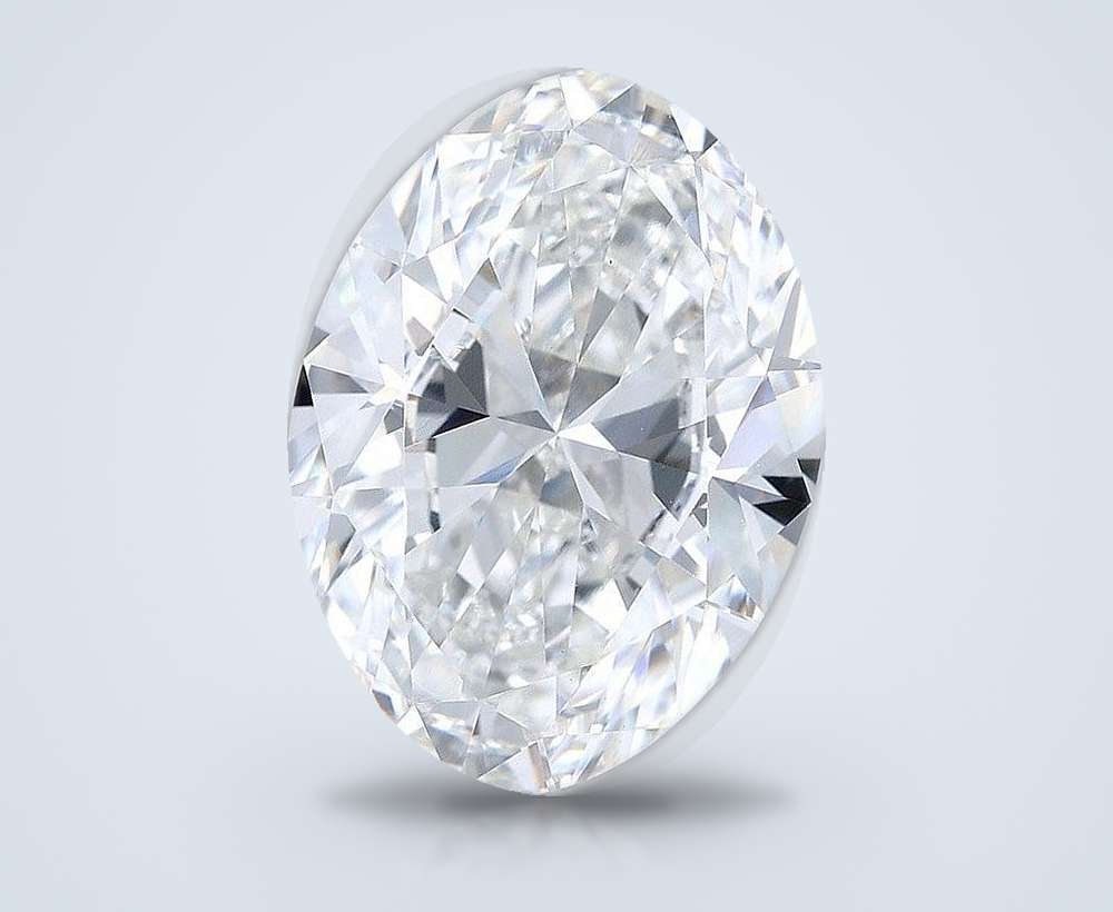 9.59 Carat Oval Lab Diamond