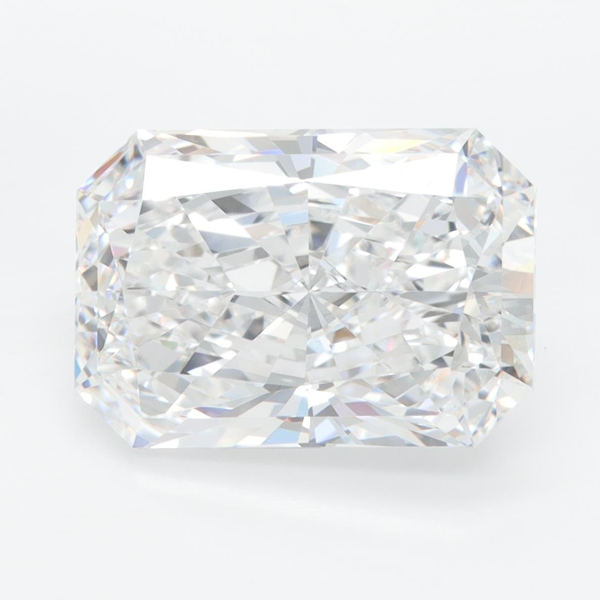 5.33ct D VVS1 Rare Carat Ideal Cut Radiant Lab Grown Diamond