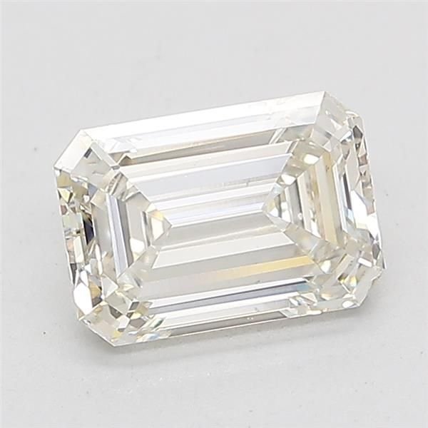 1.37ct I VS1 Rare Carat Ideal Cut Emerald Lab Grown Diamond