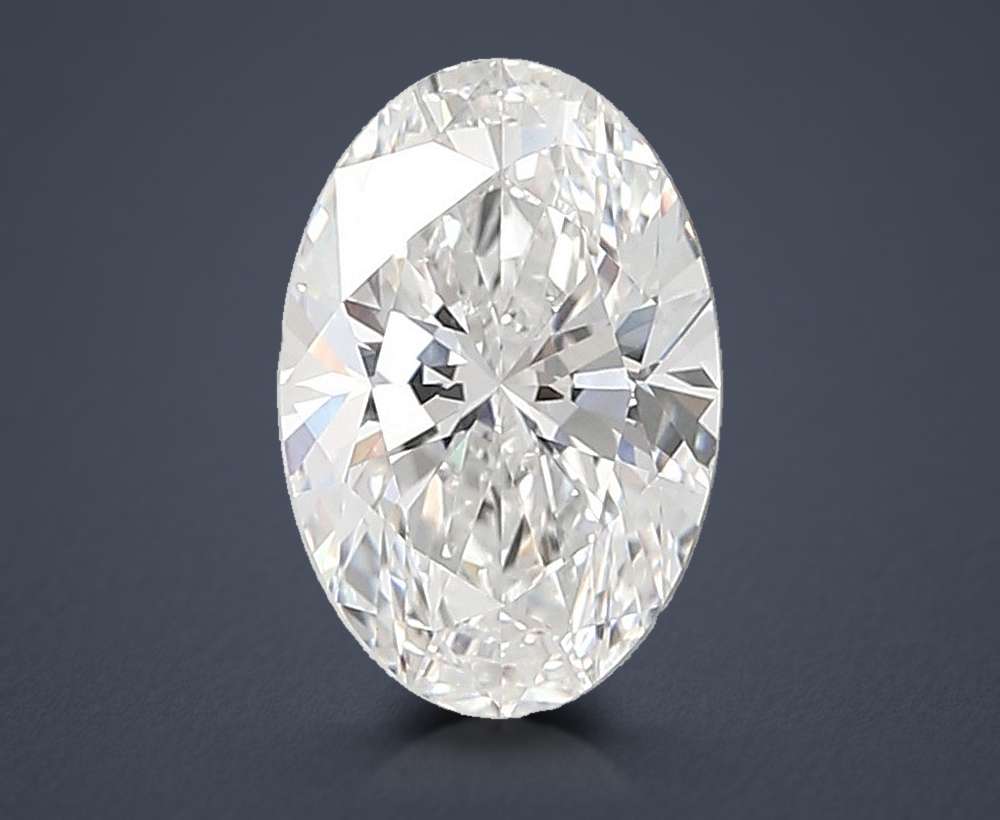 3.75 Carat Oval Lab Diamond