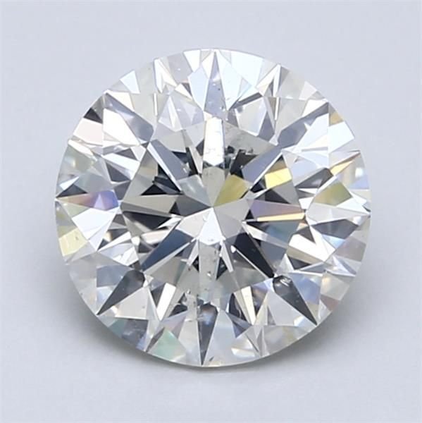 1.70ct H SI1 Rare Carat Ideal Cut Round Diamond