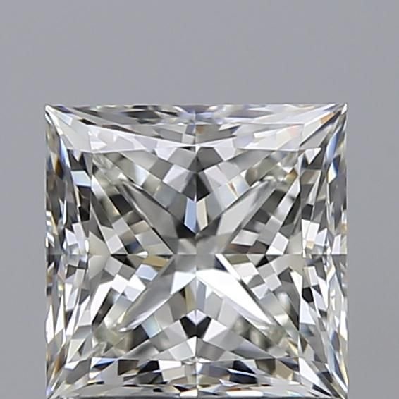 0.92ct J VVS2 Rare Carat Ideal Cut Princess Diamond