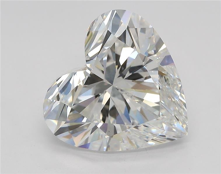 5.52ct E VS1 Rare Carat Ideal Cut Heart Lab Grown Diamond