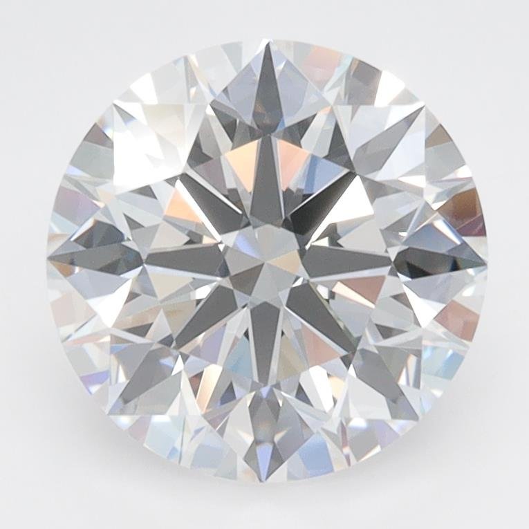 2.52ct D VVS1 Rare Carat Ideal Cut Round Lab Grown Diamond