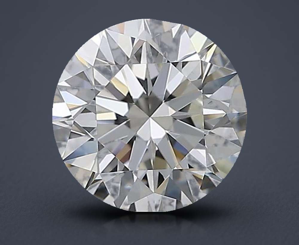 1.71 Carat Round Natural Diamond