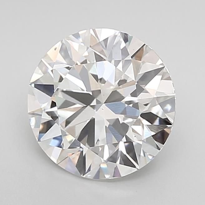 2.00ct E VS2 Rare Carat Ideal Cut Round Lab Grown Diamond