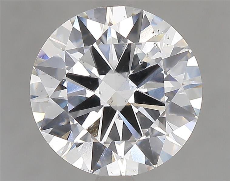 3.01ct E SI1 Excellent Cut Round Lab Grown Diamond