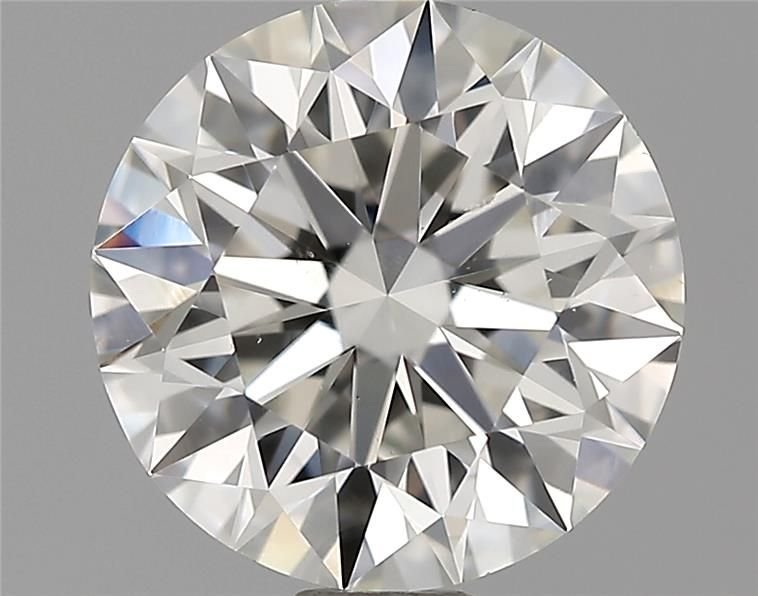 2.50ct I SI1 Excellent Cut Round Lab Grown Diamond