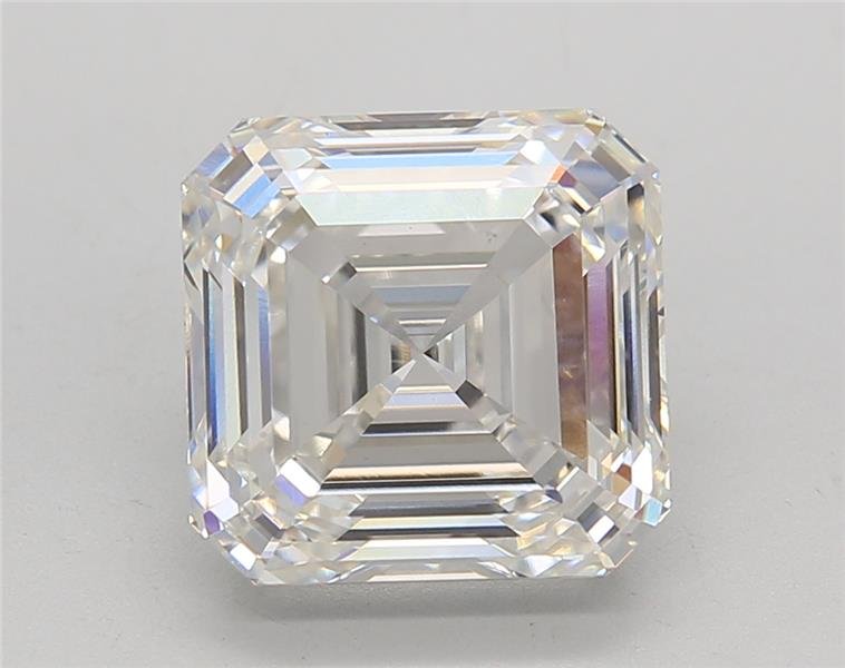 5.06ct G VVS2 Rare Carat Ideal Cut Asscher Lab Grown Diamond