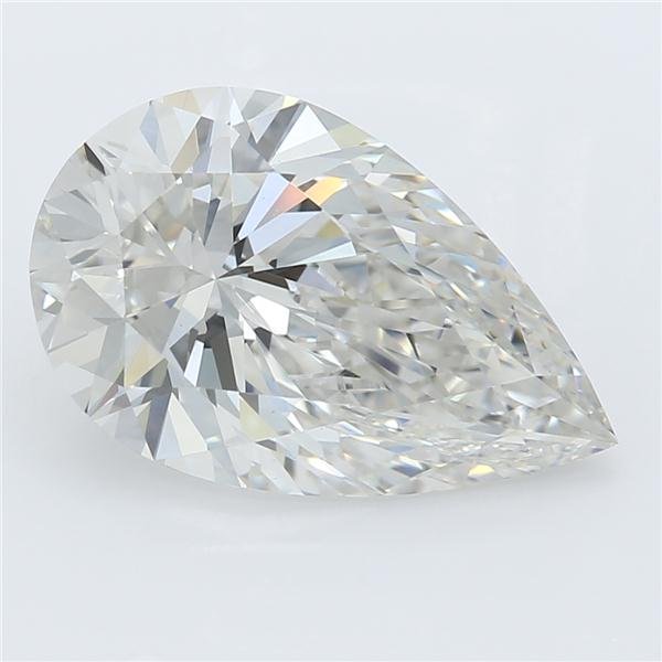 2.14ct H VVS2 Rare Carat Ideal Cut Pear Lab Grown Diamond