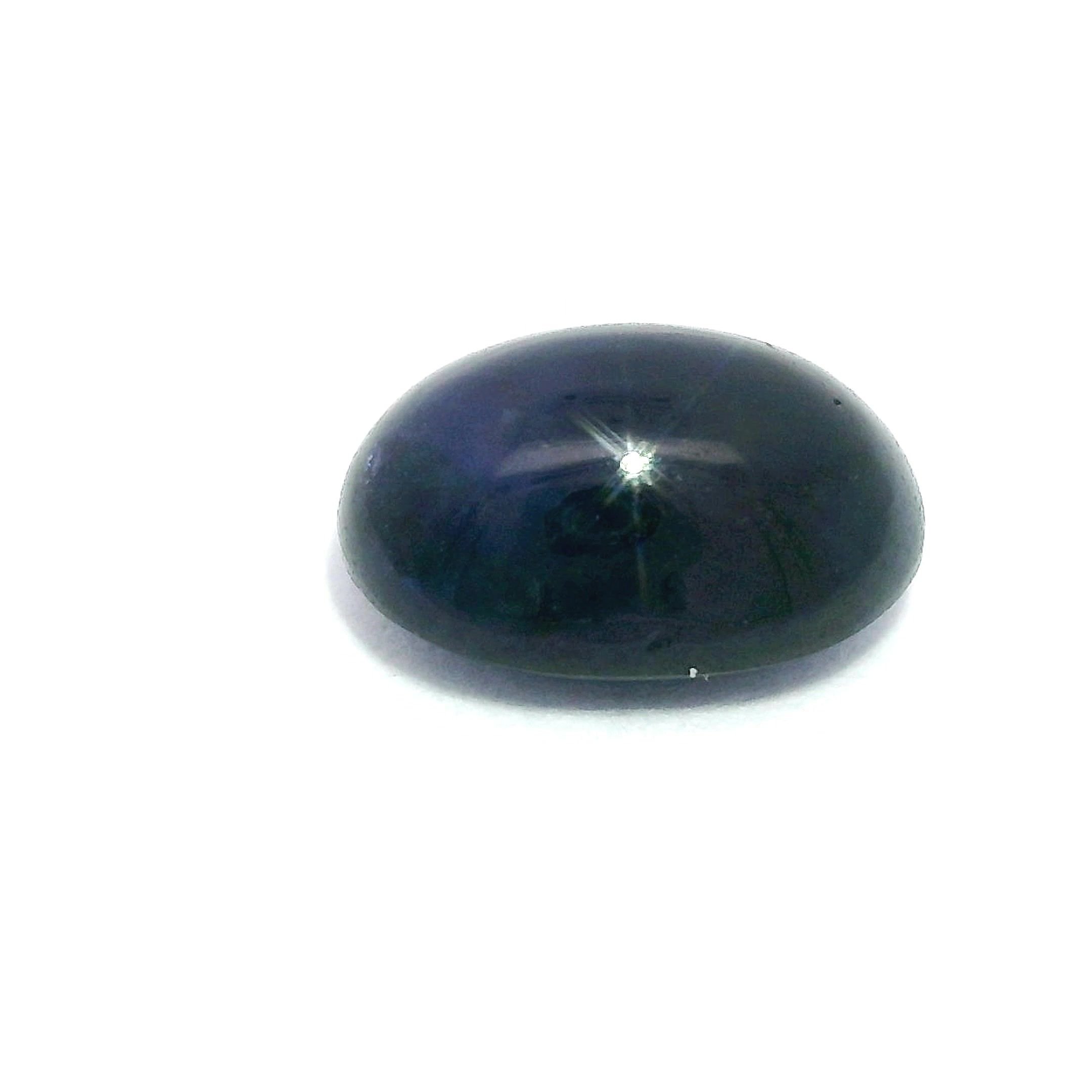 2.07 Carat Blue Oval Sapphire