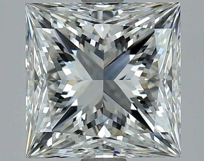 4.04ct H VS1 Rare Carat Ideal Cut Princess Diamond