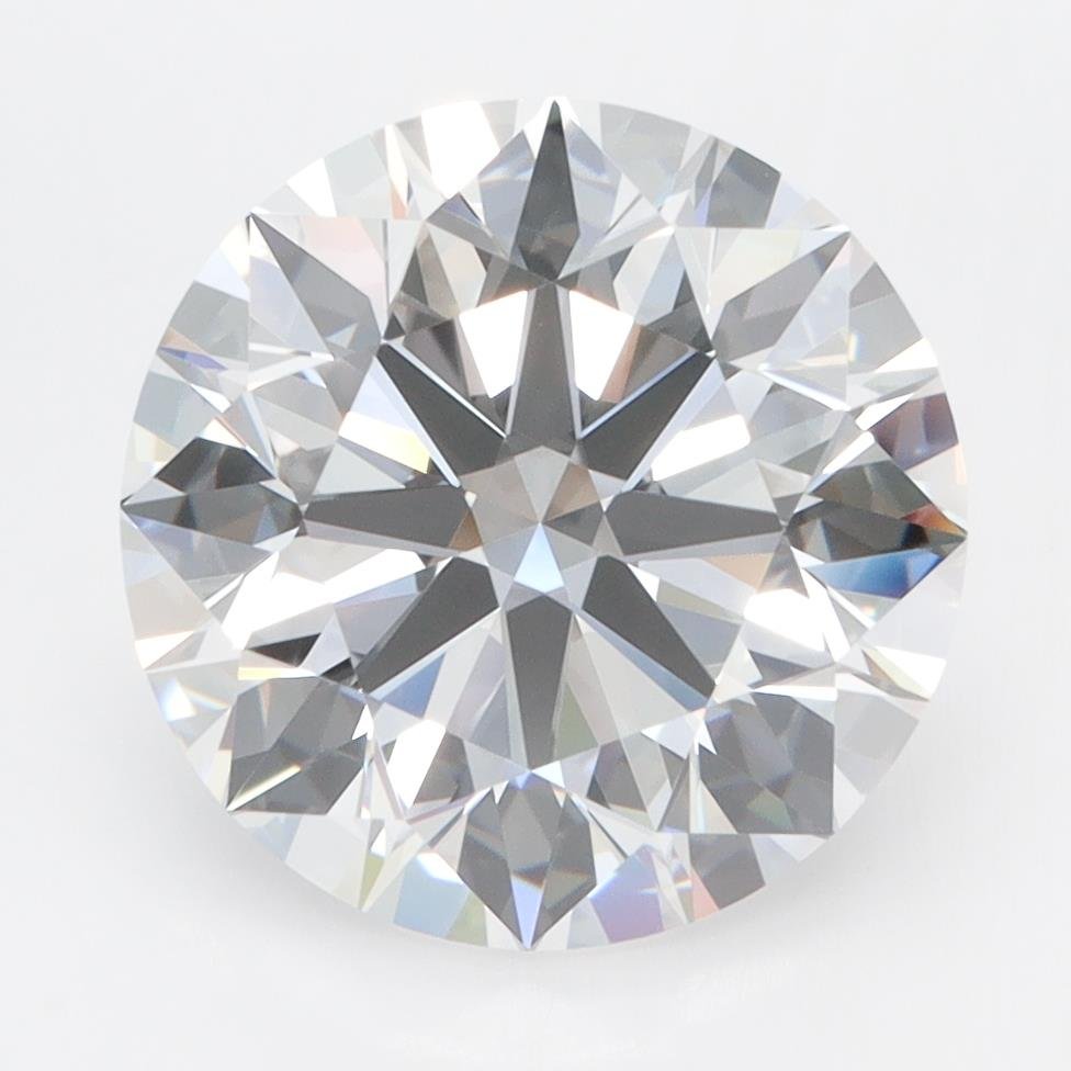 4.61ct D IF Rare Carat Ideal Cut Round Lab Grown Diamond