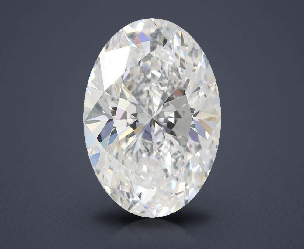 3.00 Carat Oval Lab Diamond