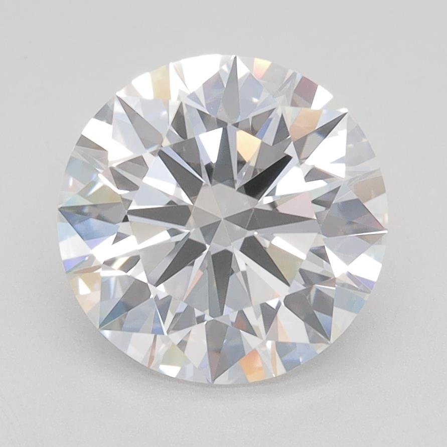 2.45ct E VVS2 Rare Carat Ideal Cut Round Lab Grown Diamond