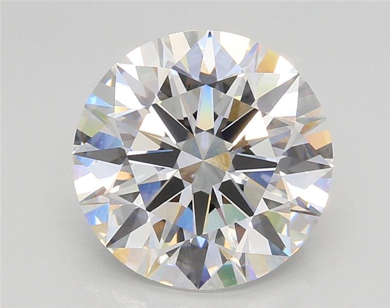 4.54ct D VVS2 Rare Carat Ideal Cut Round Lab Grown Diamond