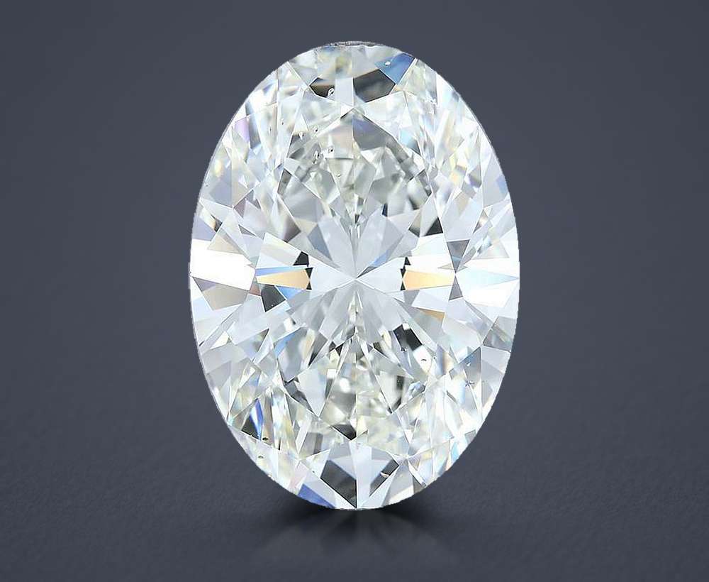 12.62 Carat Oval Natural Diamond