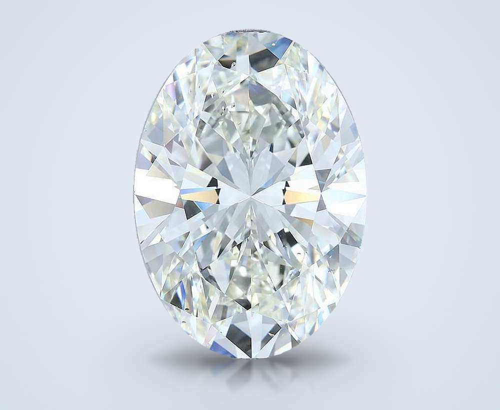 12.62 Carat Oval Natural Diamond