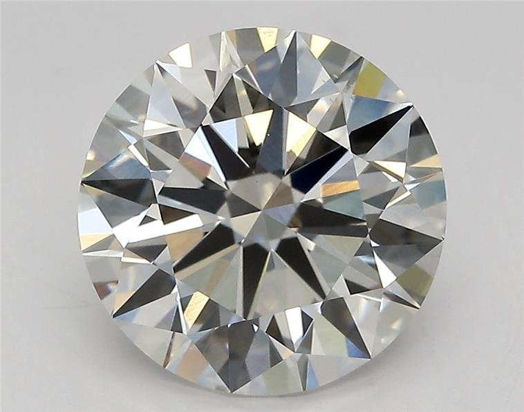 3.52ct G VS2 Rare Carat Ideal Cut Round Lab Grown Diamond