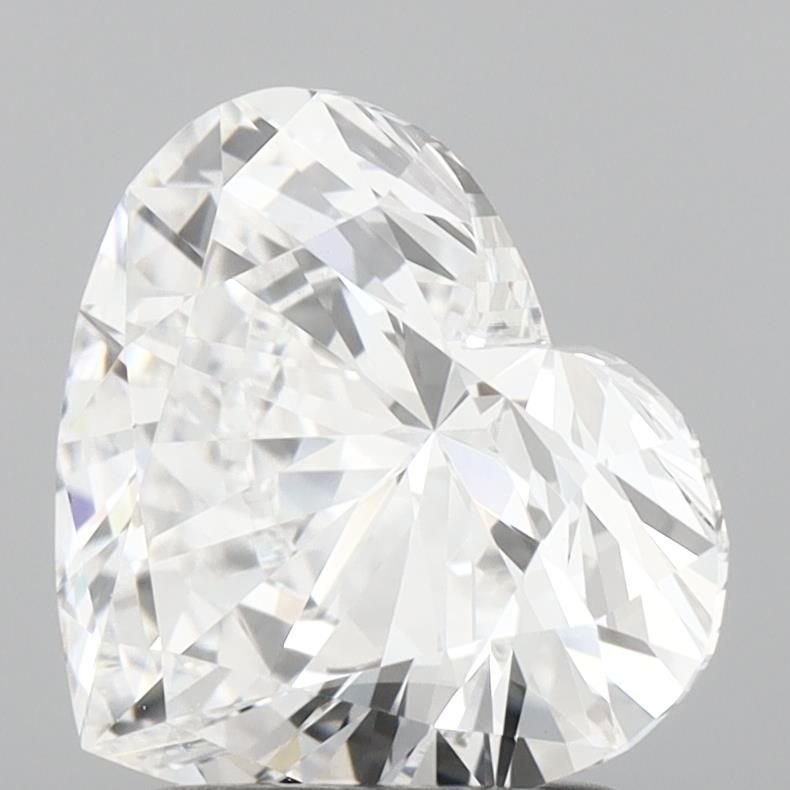 2.00ct E VVS2 Rare Carat Ideal Cut Heart Lab Grown Diamond