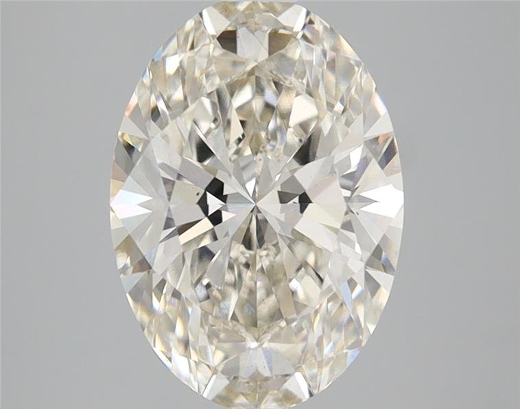 2.59ct I VS1 Rare Carat Ideal Cut Oval Lab Grown Diamond