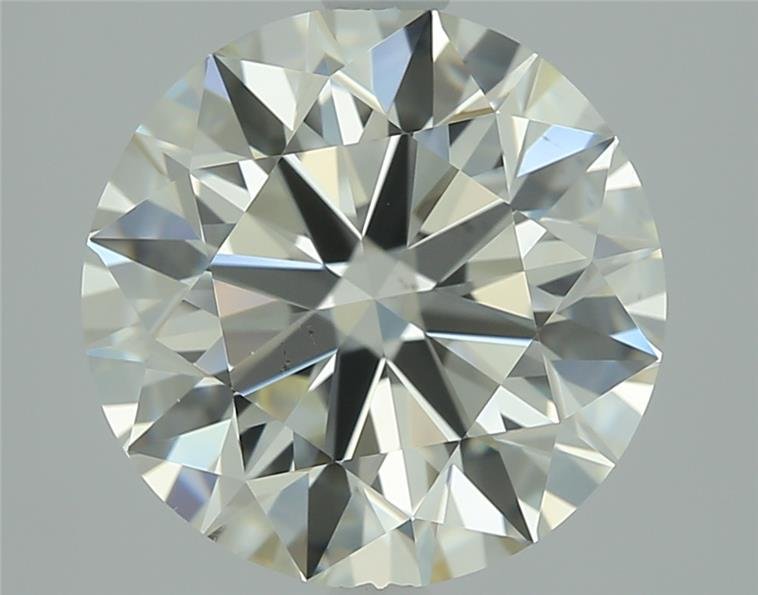 2.50ct K VS2 Rare Carat Ideal Cut Round Diamond